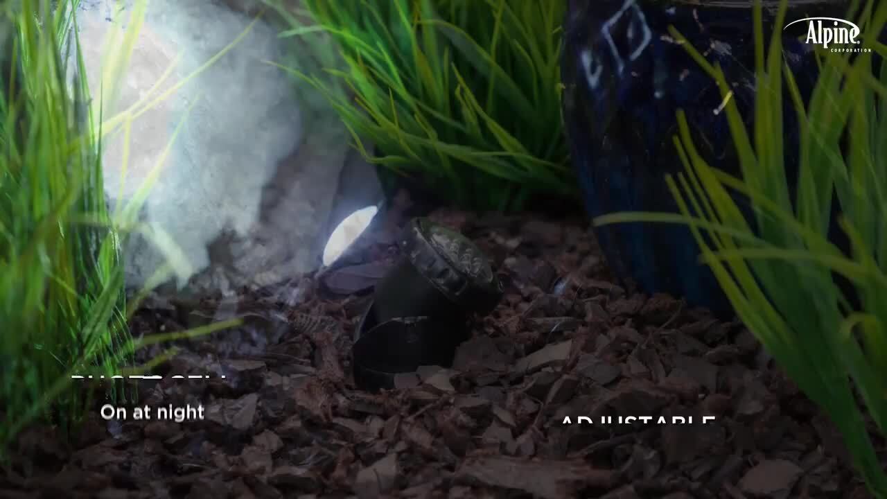 Alpine Corporation Single Multicolor Outdoor LED Light for Water Features  and Garden LED112T - The Home Depot, image size:1280x720