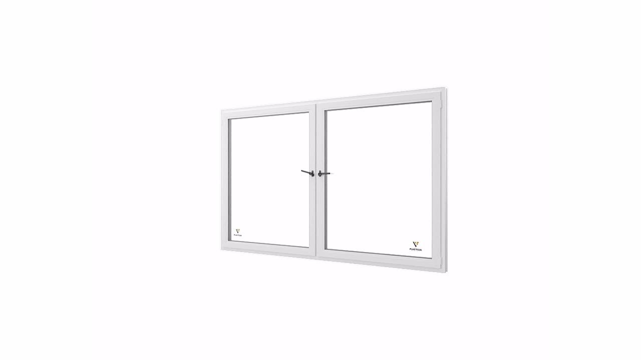 PX 72 in. x 48 in. Right-Handed, Low-E, Triple-Pane