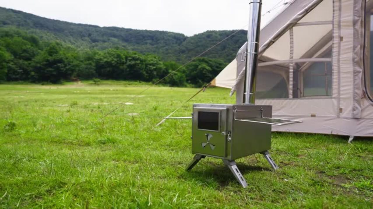 Tubo De Chimenea Hexagonal Para Estufa De Leña - Acero Inoxidable, Agujeros Para Disipación Rápida De Calor - Ideal Para Chimeneas Interiores Y Estufas De Tienda