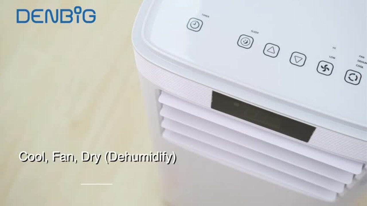 Basics Portable air conditioner with dehumidifier, 8,000 BTU/h,  energy efficiency class A : : Home & Kitchen