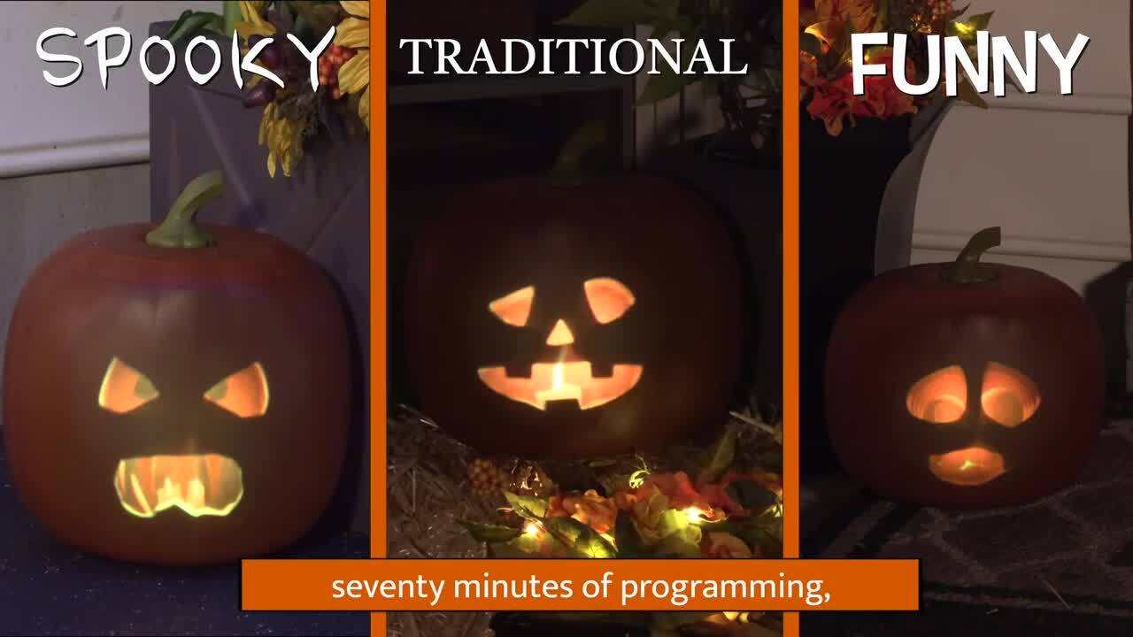 ANIMAT3D Jabberin' Jack Talking Animated Pumpkin with Built