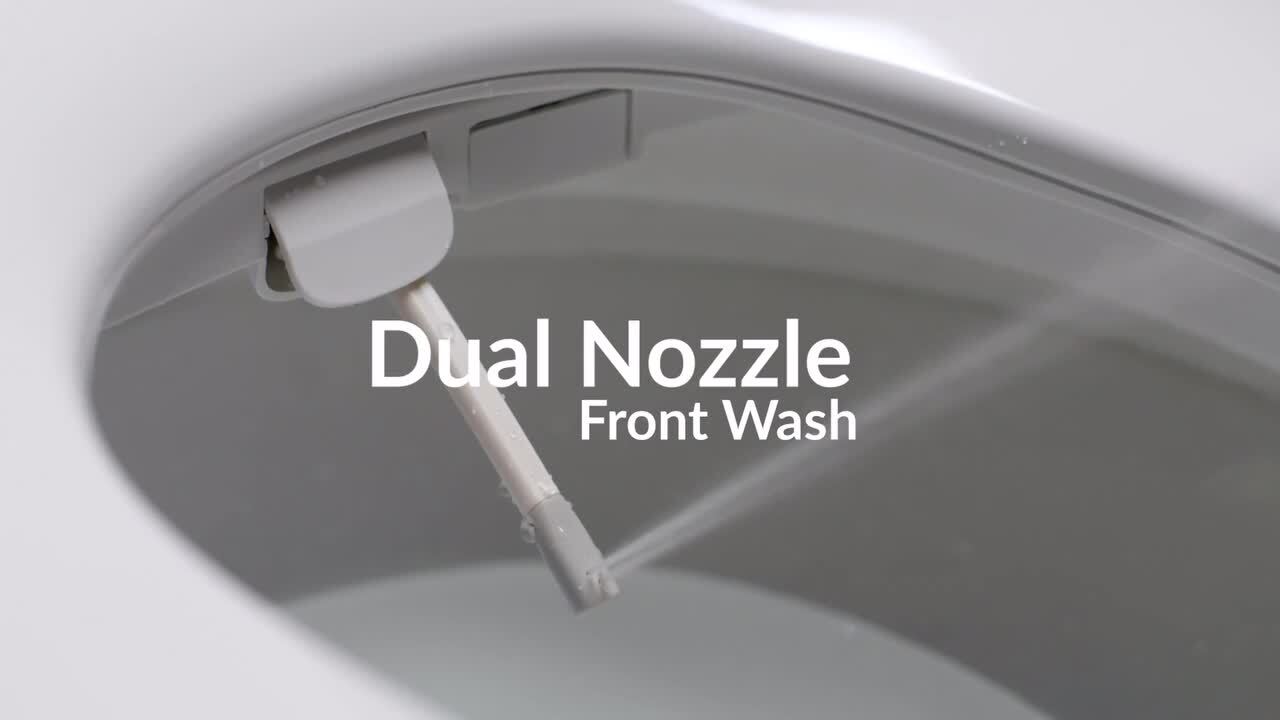 BEMIS Renew Wash Antimicrobial Electric Plug-in Bidet Seat for