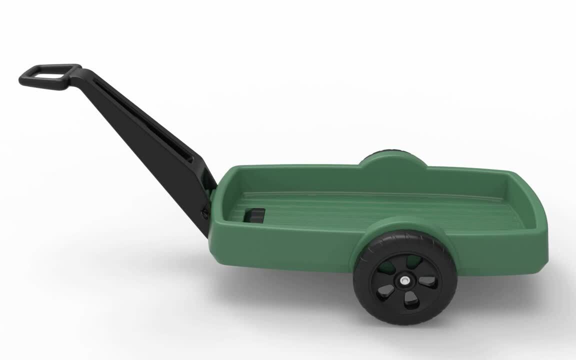 Simplay3 Easy Haul Green Flat Bed Cart 416030-01 - The Home Simplay3 Easy Haul Green Flat Bed Cart 416030-01 - The Home
