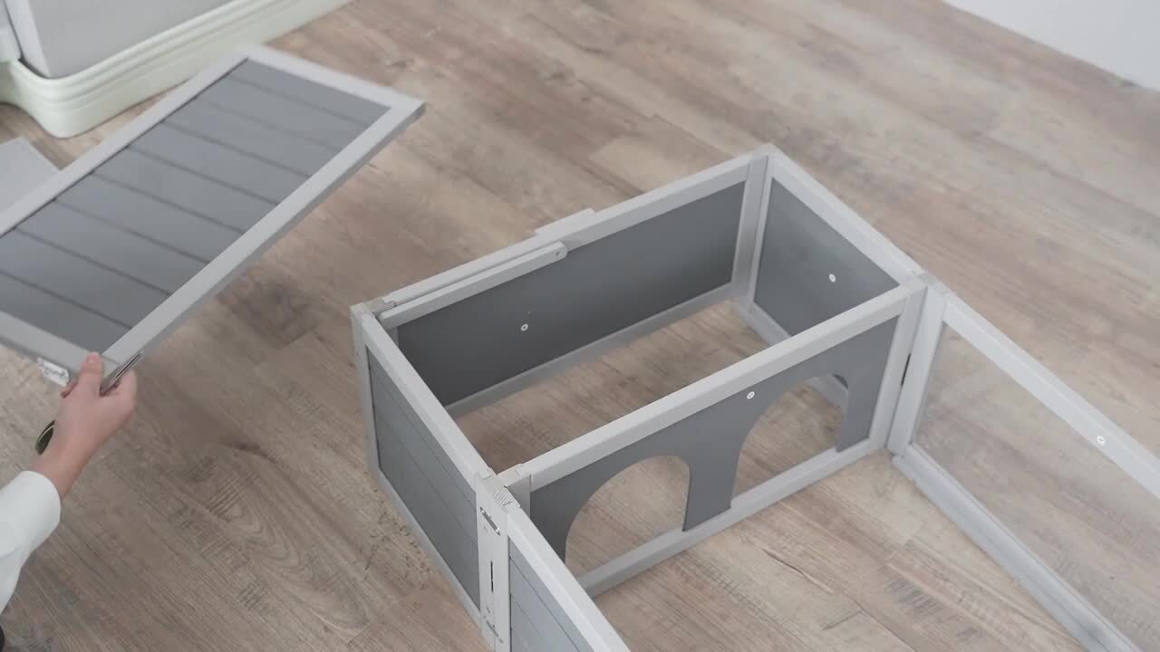 Have a question about COZIWOW Wooden Tortoise House Indoor