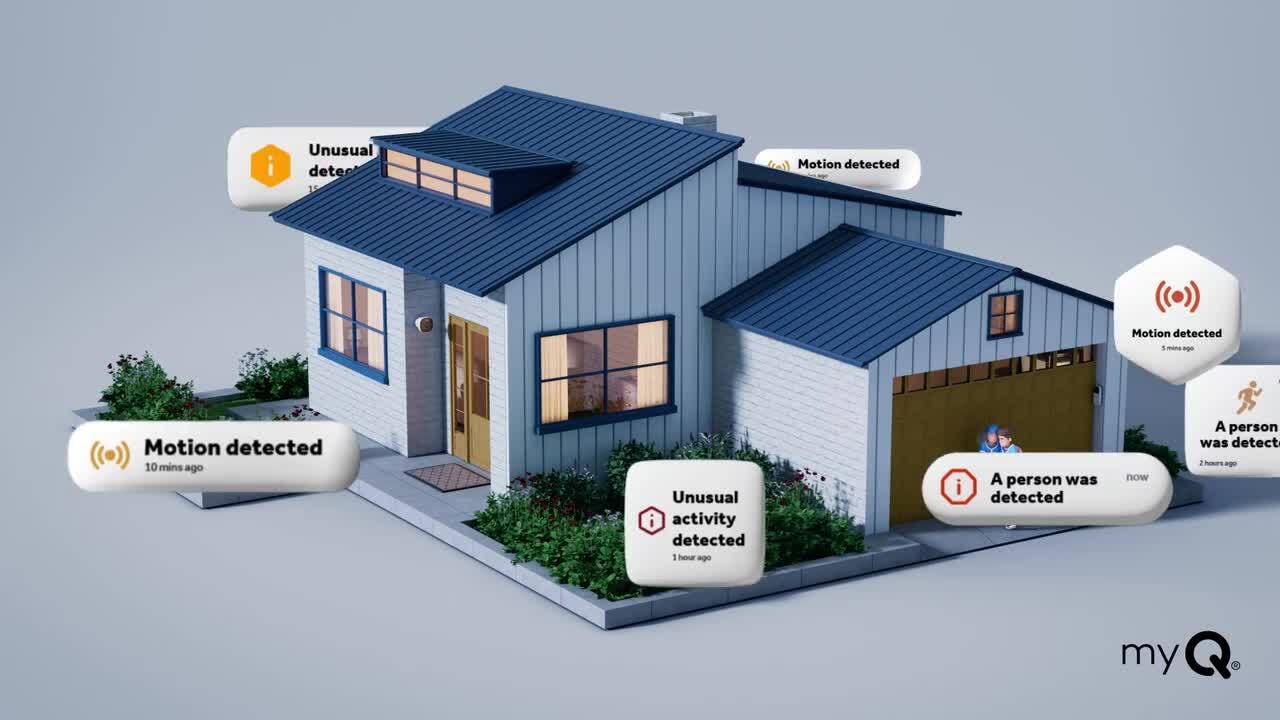 Chamberlain myQ Smart Wireless Garage Door Video Keypad MYQ