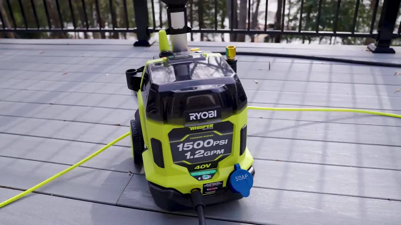 Ryobi 36v best sale cordless pressure washer