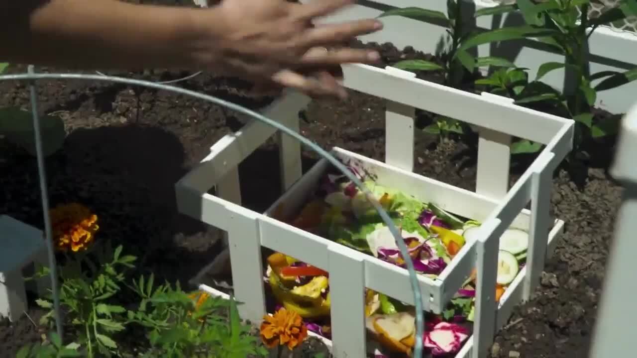 VITA Classic 12 ft. x 8 ft. x 4 ft. White, Vinyl, Keyhole