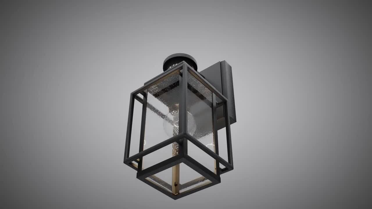 Hyde Park Outdoor Lantern Sconce, Small - KingsHaven