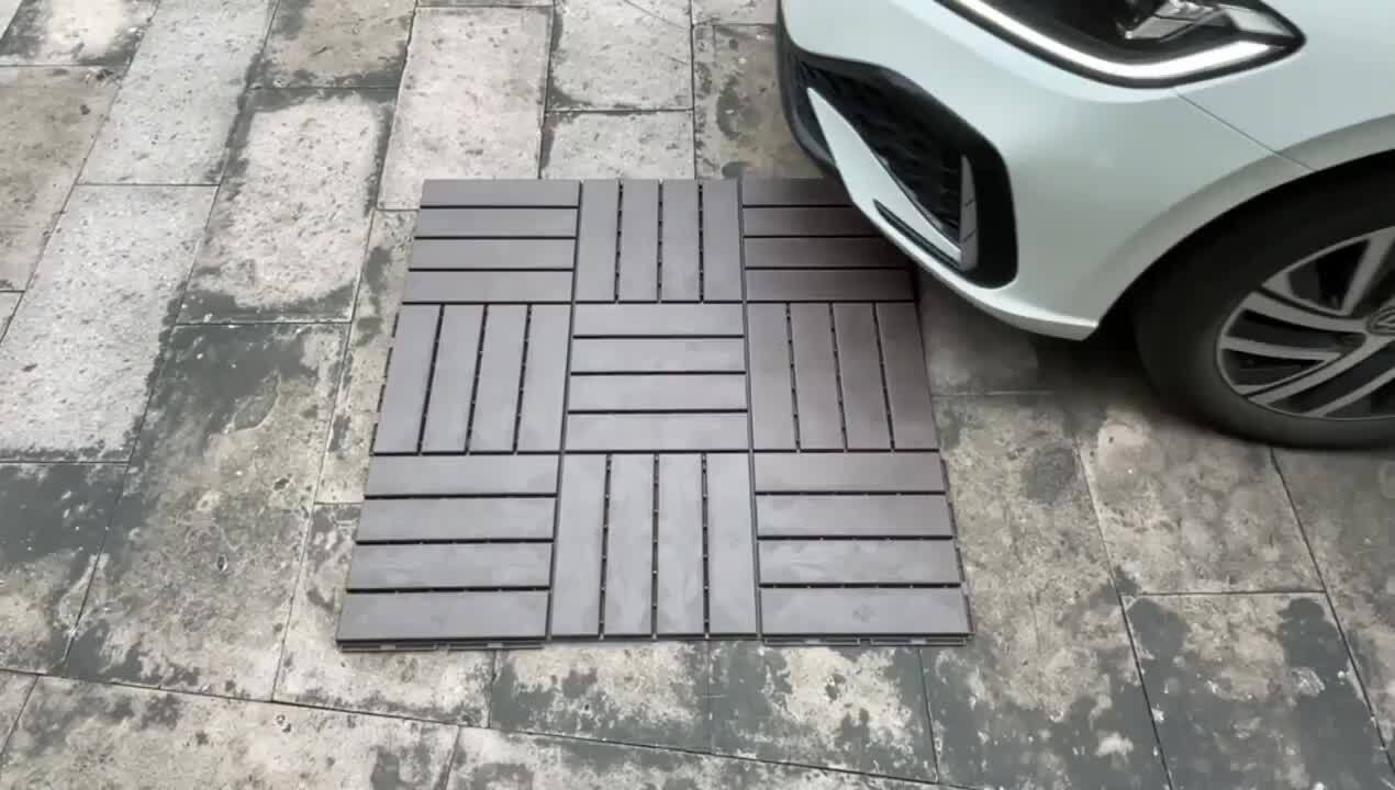 Siavonce Patio Interlocking Deck Tiles, 12