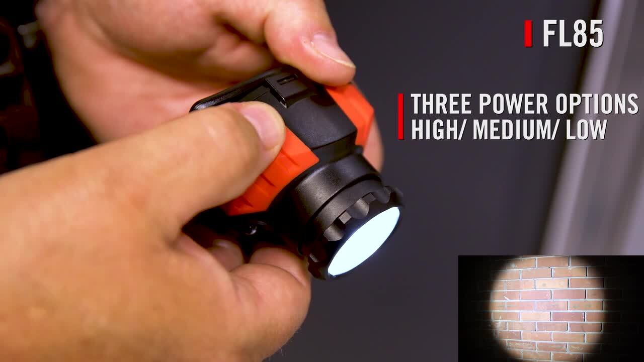 Coast FL85 615 Lumen Dual Color LED Headlamp with Twist Focus FL85