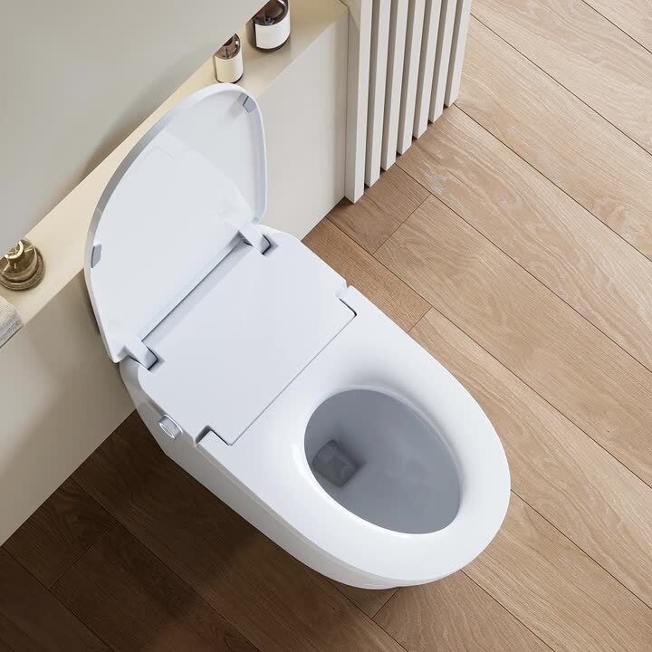 HOROW Elongated Smart Toilet 1.1 GPF with Heated Seat, Auto Flush, and Night Light