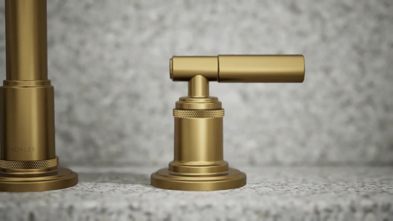 KOHLER Torrington 8 in. Widespread Double Handle Bathroom Faucet