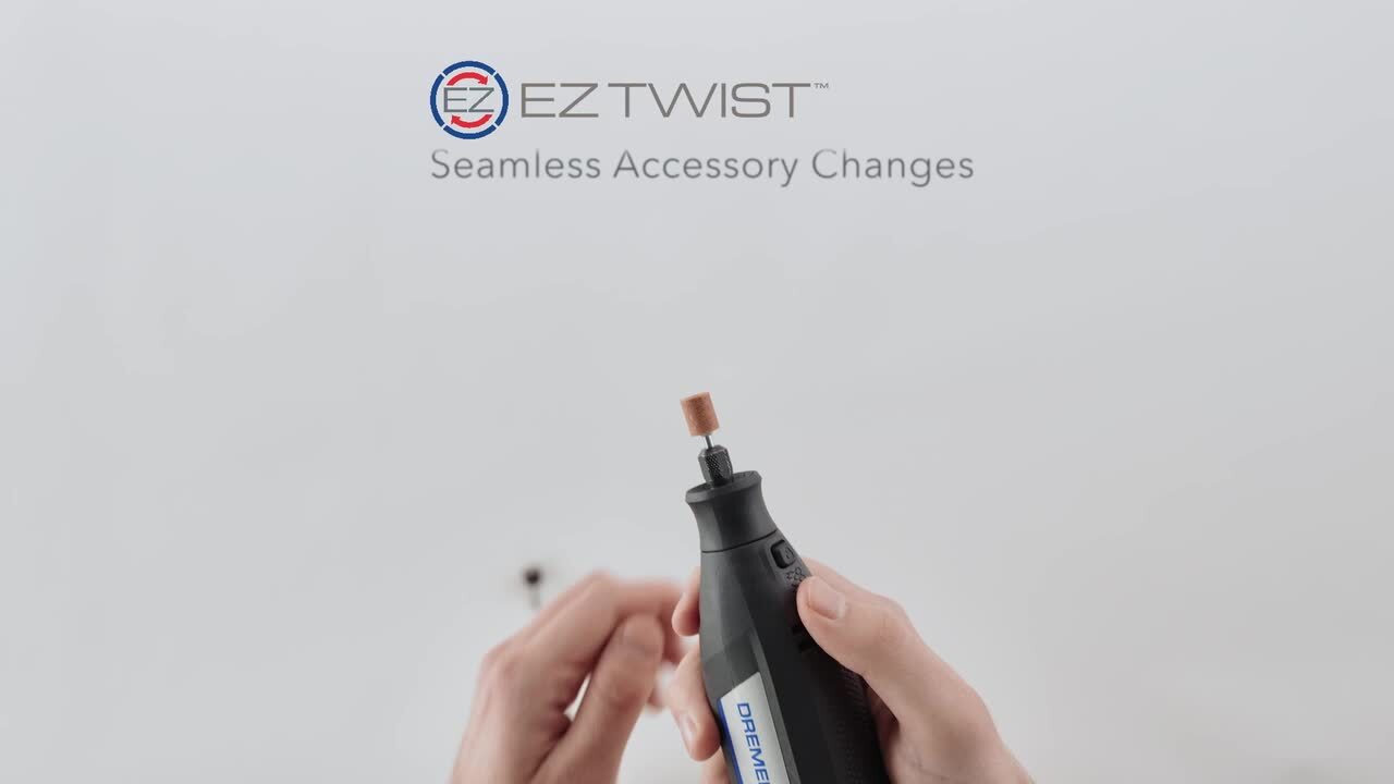 Dremel 3100 1.2 Amp Variable Speed Rotary Tool Kit with 15 Accessories and  1 Attachment 3100-1/15, image size:1280x720