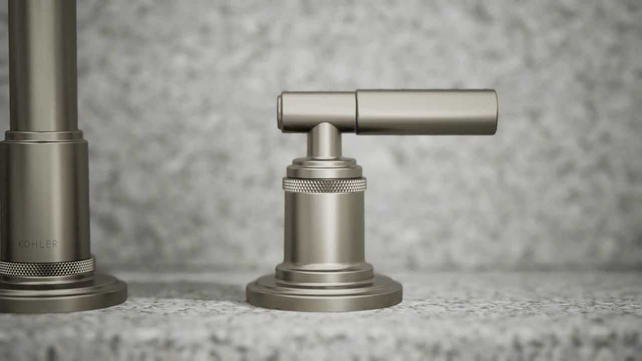 KOHLER Torrington 8 in. Widespread Double Handle Bathroom Faucet