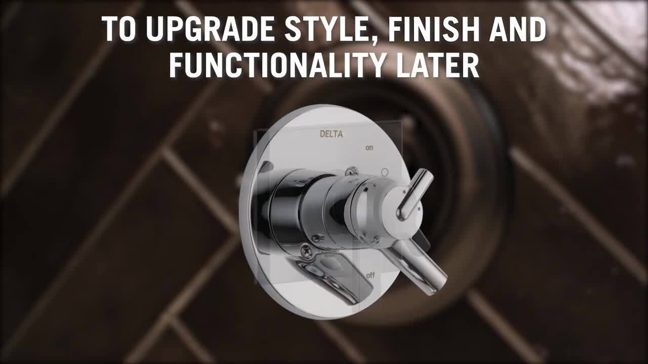 Delta Chamberlain In2ition 2-in-1 Rough-in Valve Included Single
