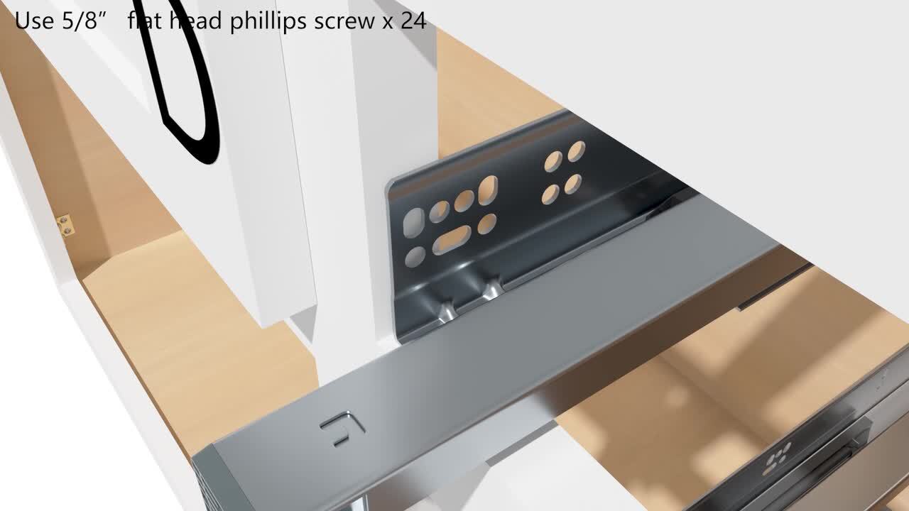 LIFEART CABINETRY Shaker Ready to Assemble 12 in. x 34.5 in. x 24 in. Base Left Open End Cabinet in Gray