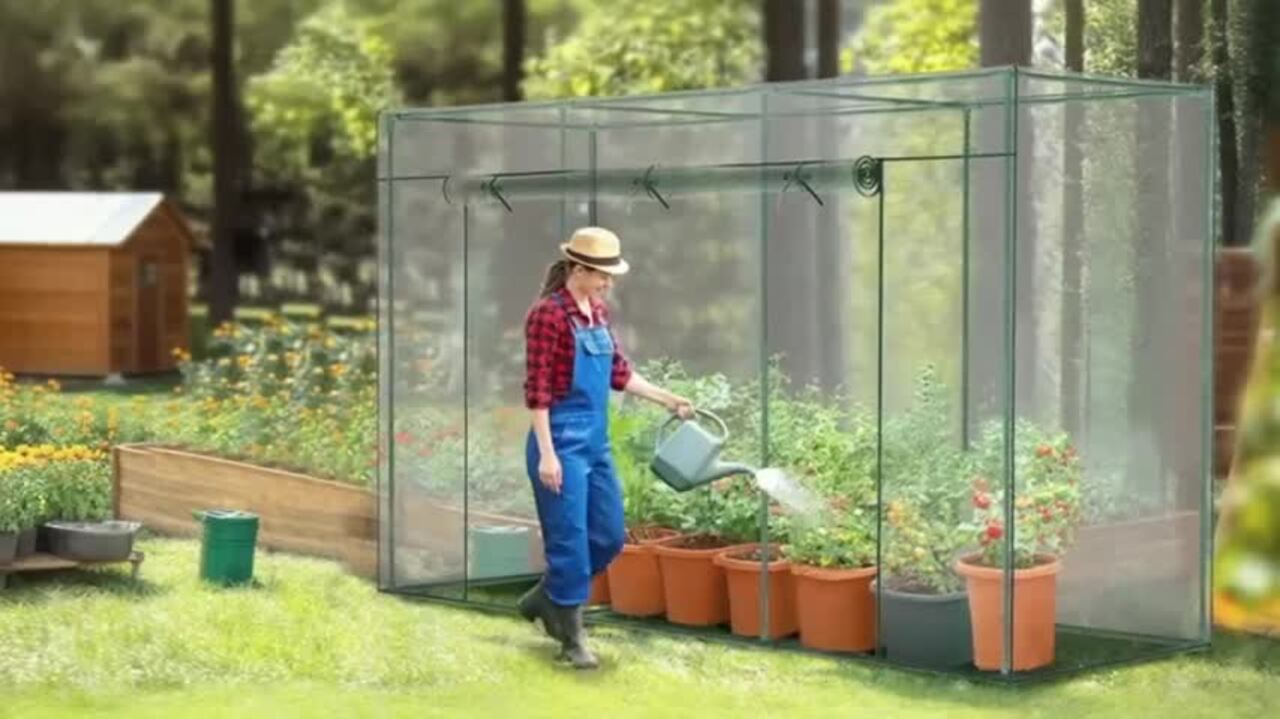ABORON Crop Cages for Garden Plant 6.6 ft. L x 3.3 ft. W x 6 ft. H