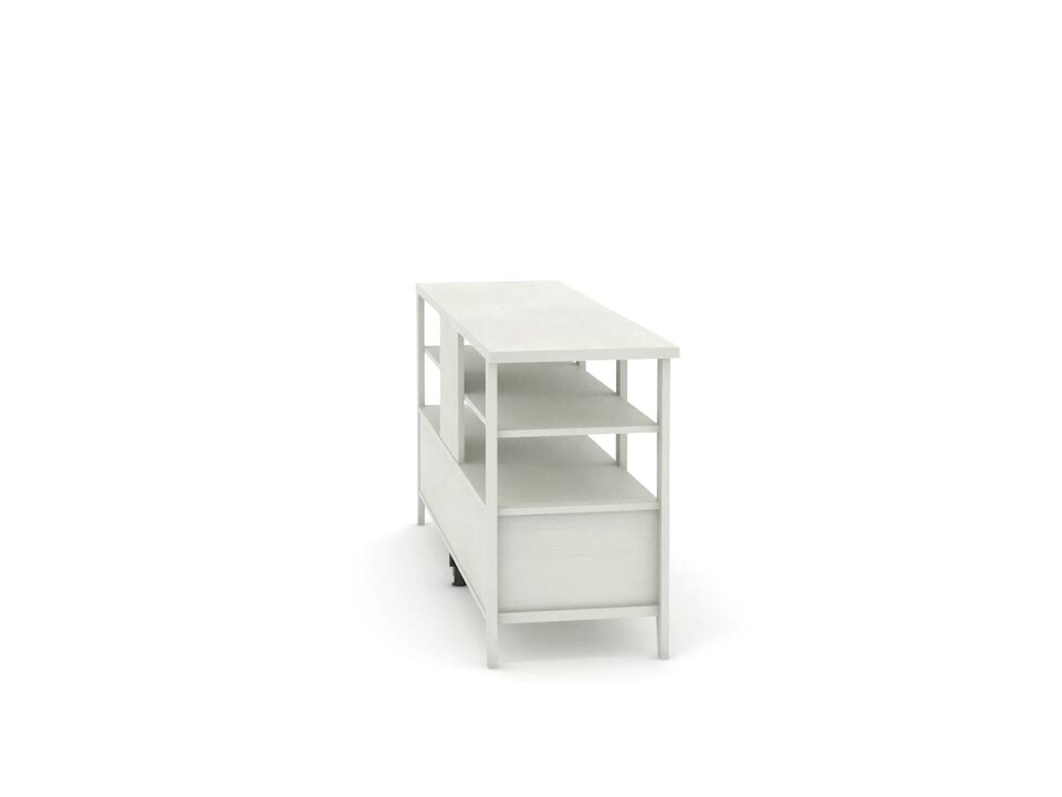 Summit Station 58.504 in. Glacier Oak Entertainment Credenza with 3 Drawers Fits TV s up to 60 in