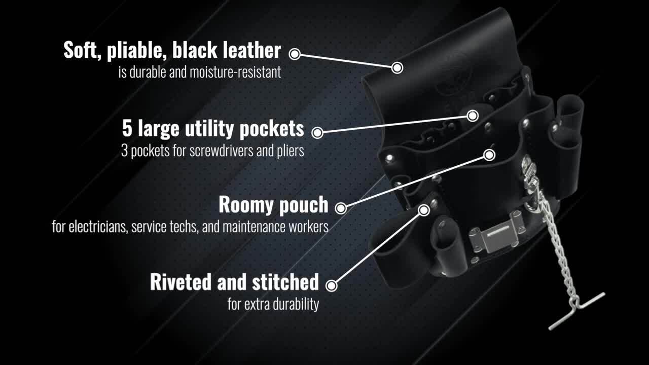 8-Pocket Tool Pouch