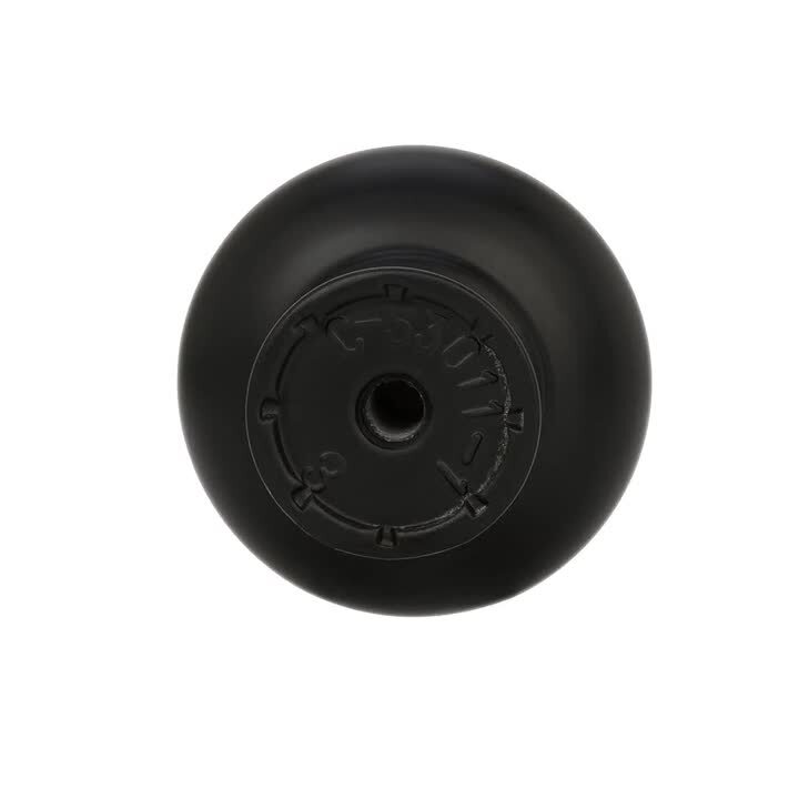 Classic 1-1/4 in. (32mm) Matte Black Hollow Round Cabinet Knob Classic 1-1/4 in. (32mm) Matte Black Hollow Round Cabinet Knob