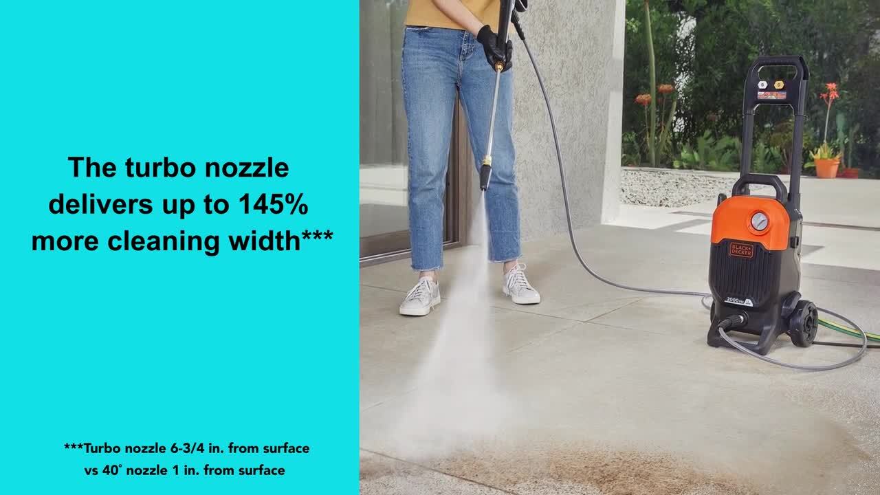 2000 PSI 1.2 GPM Cold Water Electric Pressure Washer with Integrated Wand and Hose Storage