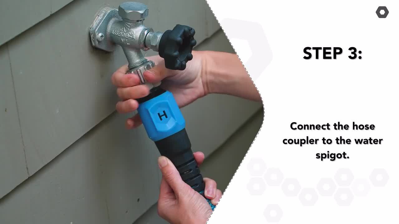HydroTech Pro Series Garden Water Hose - Thumbnail 3