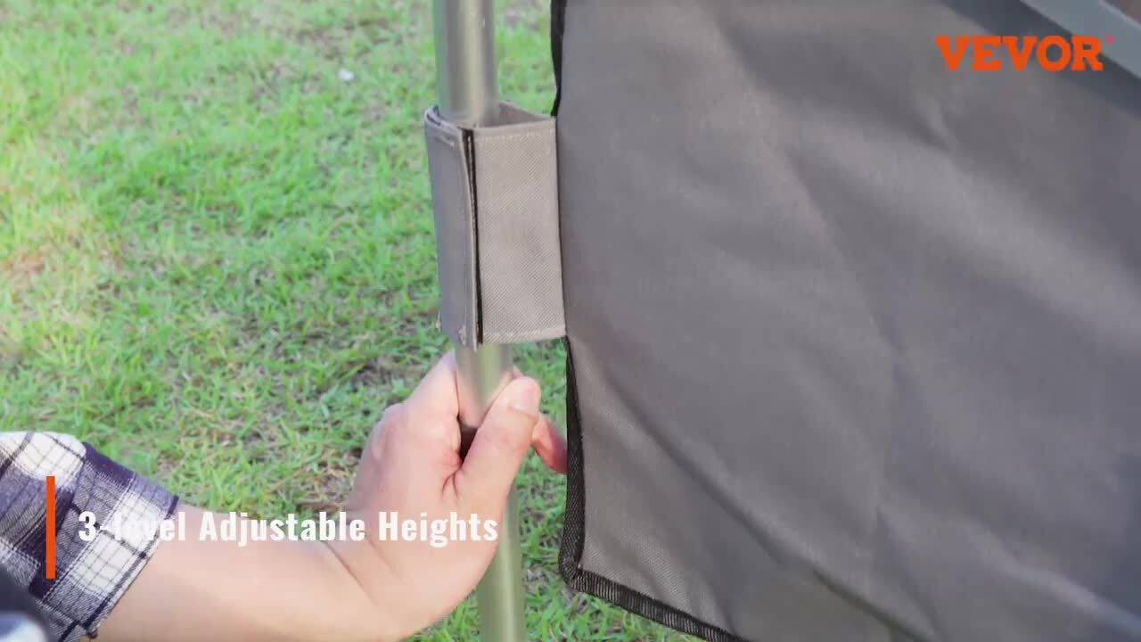 SKYSHALO Camping Kitchen Table, Quick set-up Folding Camping