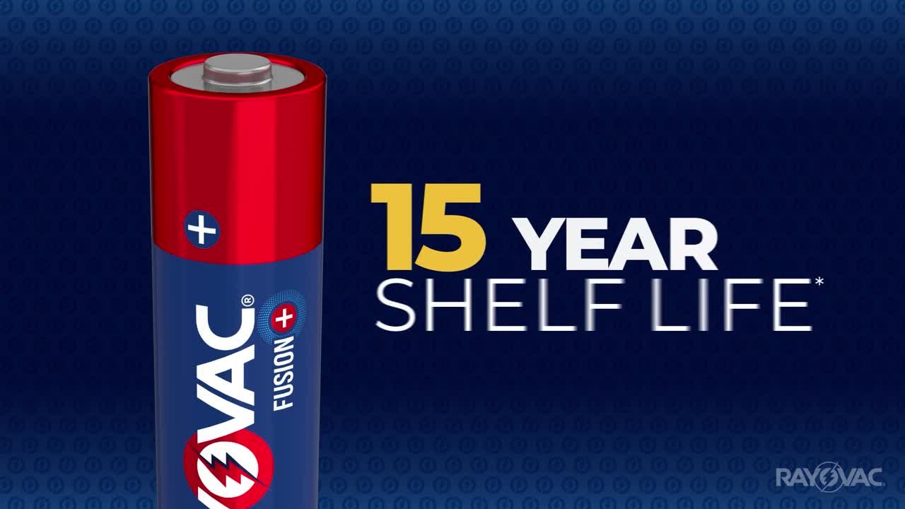 Rayovac Fusion AAA Batteries (16-Pack) 824-16LTFUS - The Home Depot