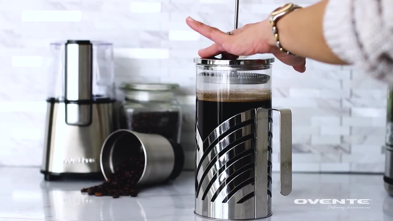 Best French Press Coffee Maker (Ultra Fine Filtration) 1 Liter (34