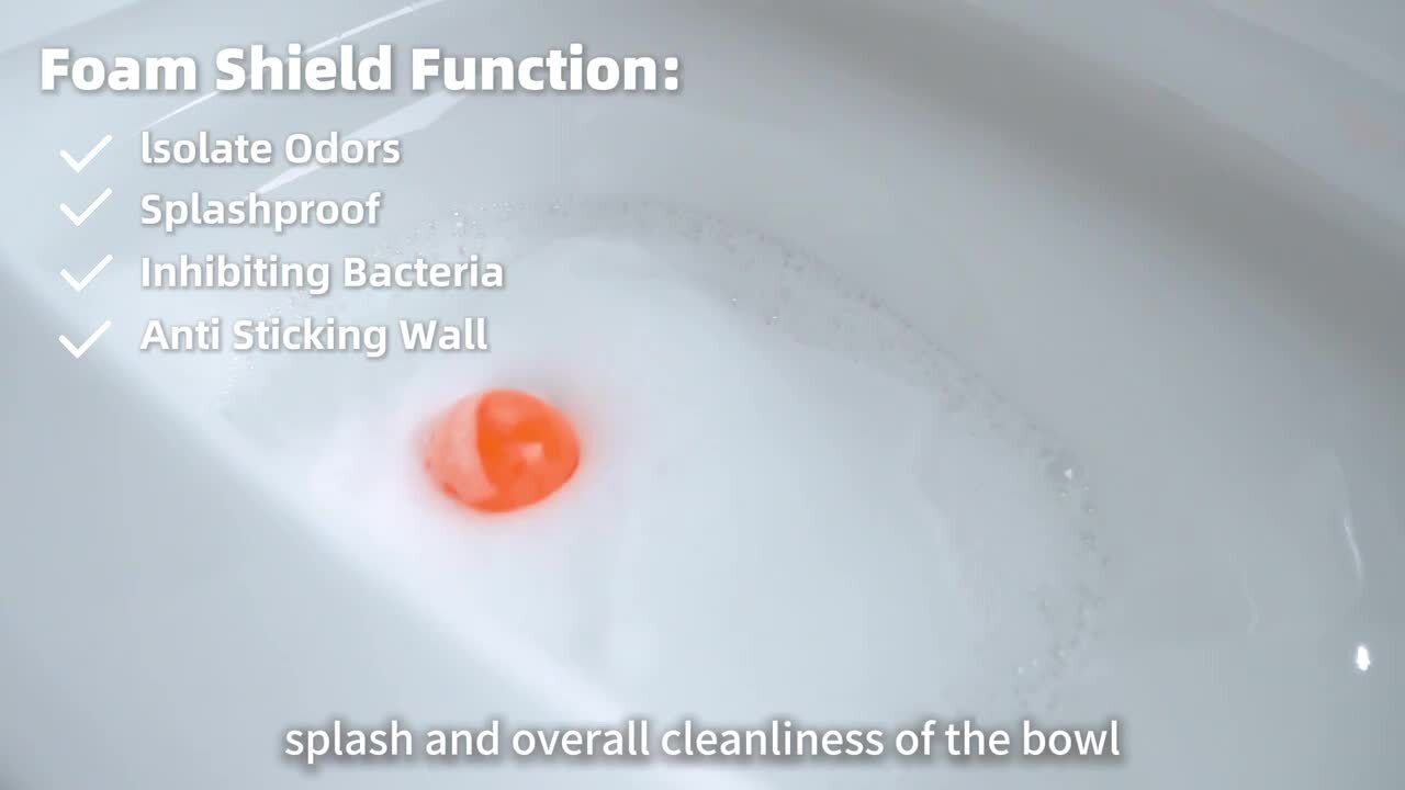 Elongated Chair Height Smart Toilet Bidet in White with Auto Open, Auto Close, Foot Sensor and Cleaning Foam Dispenser
