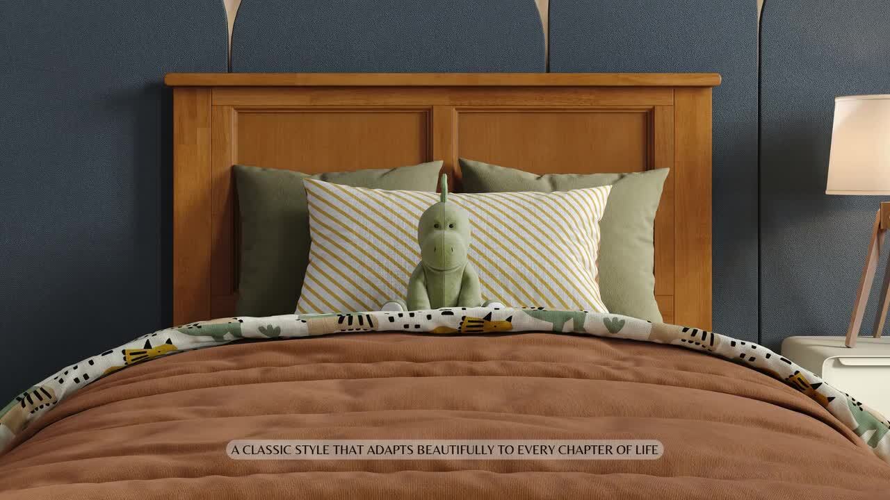AFI - Madison Walnut Queen Headboard