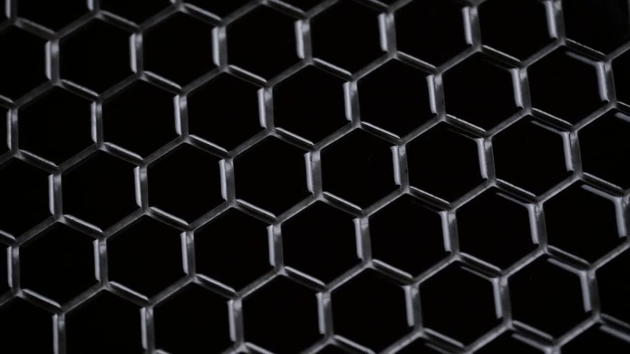 Adelaide Hexagon Black and White Dot 10.16 in. x 11.71 in. Matte Porcelain Floor and Wall Tile (12.45 sq. ft./Case)