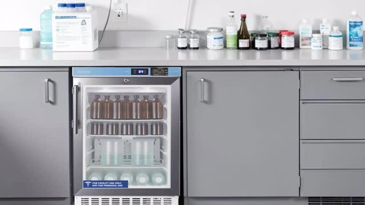 Summit Appliance 2.65 cu. ft. Vaccine Refrigerator in White, ADA