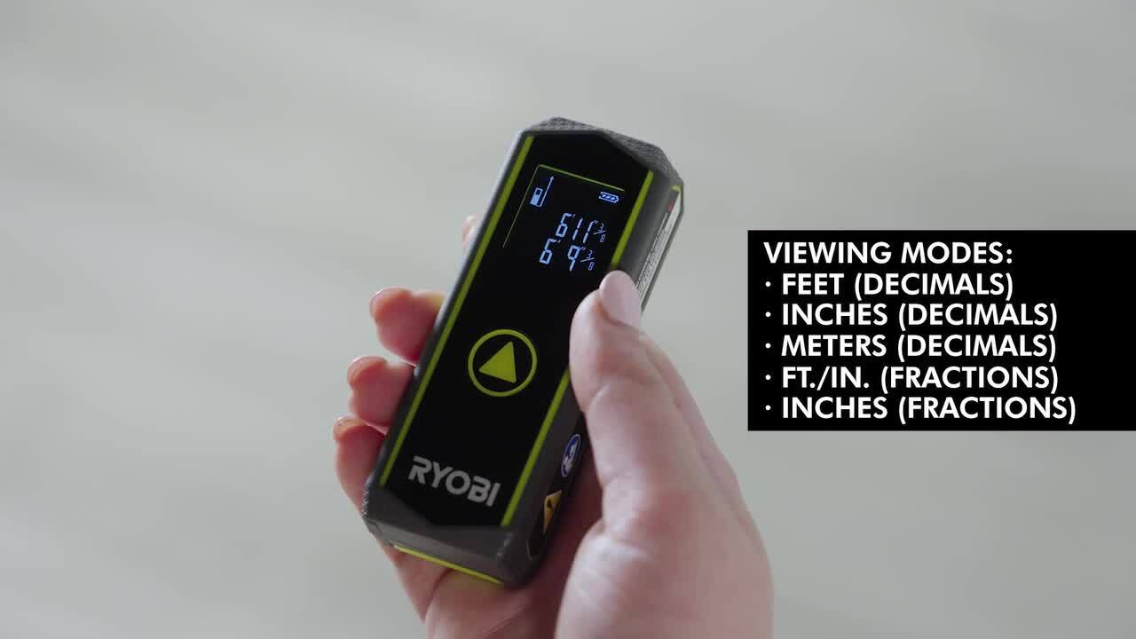 RYOBI - 65' Laser Distance Measurer