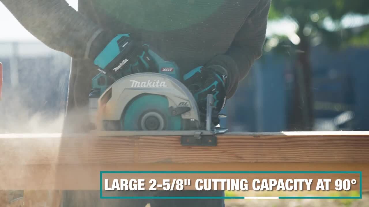 Makita 40V Max XGT Brushless Cordless 7-1/4 in. Circular Saw Kit, AWS Capable (4.0Ah)