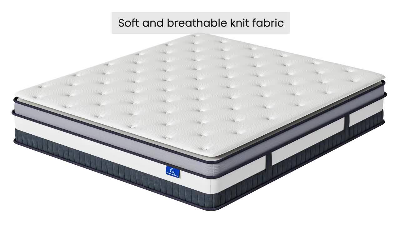 Vesgantti Box Top Series 12 Medium Firm Twin Pocket Spring