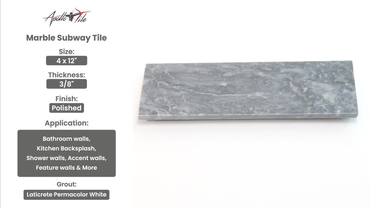 MyHome Celestial Direction Gray3 x 12 Porcelain Floor and Wall Tile MyHome Celestial Direction Gray3 x 12 Porcelain Floor and Wall Tile