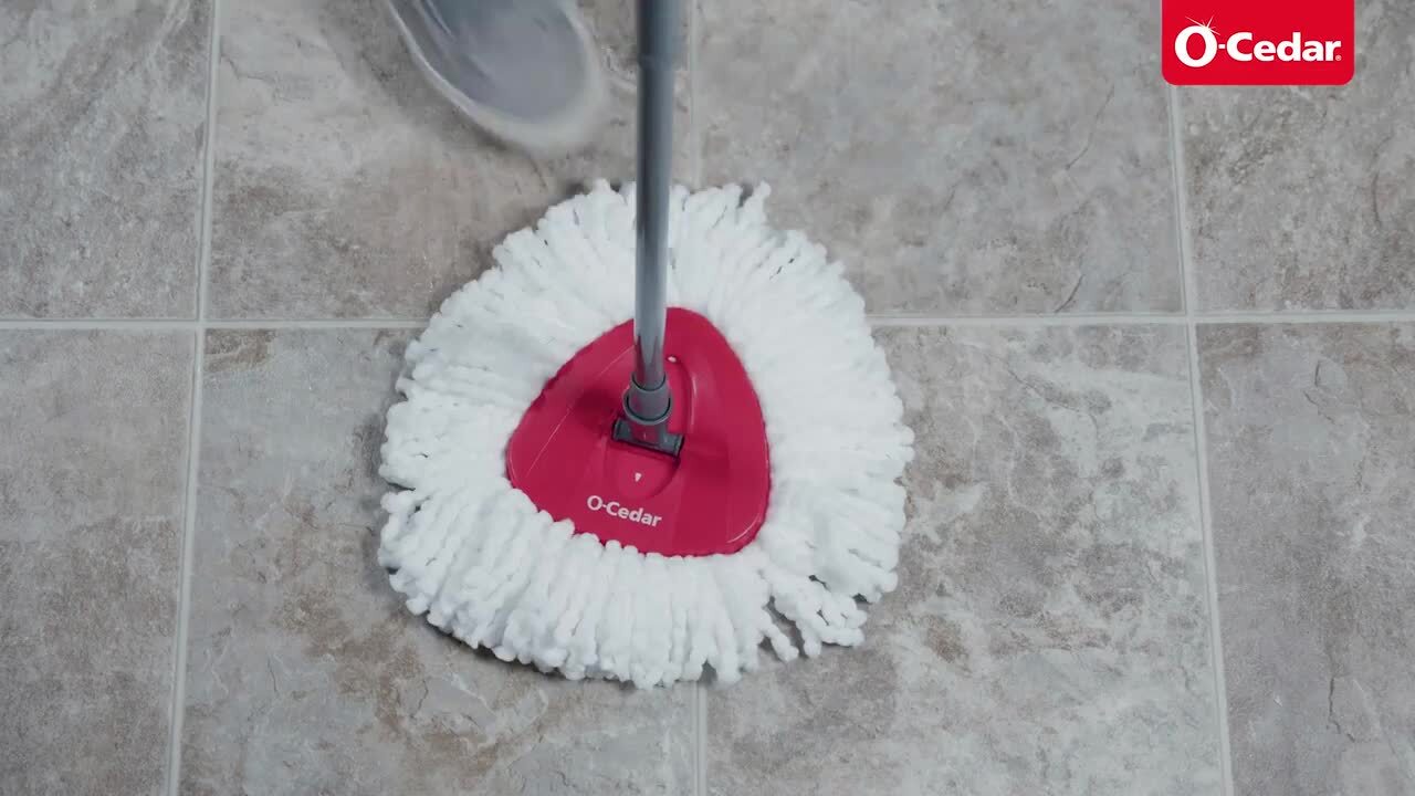 O-Cedar EasyWring Spin Mop and Bucket System Machine