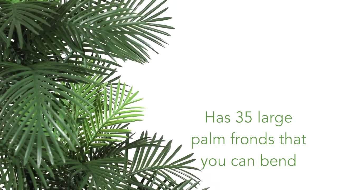 Palm Tree Slim Can Koozie