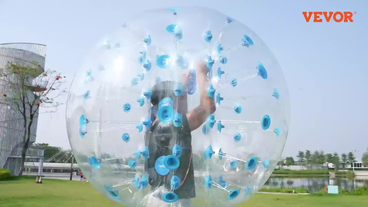 SmartBoom TOPFORM グッズ VEVOR Inflatable Bumper Ball 1-Pack 4 ft./1.2M Body Sumo Zorb