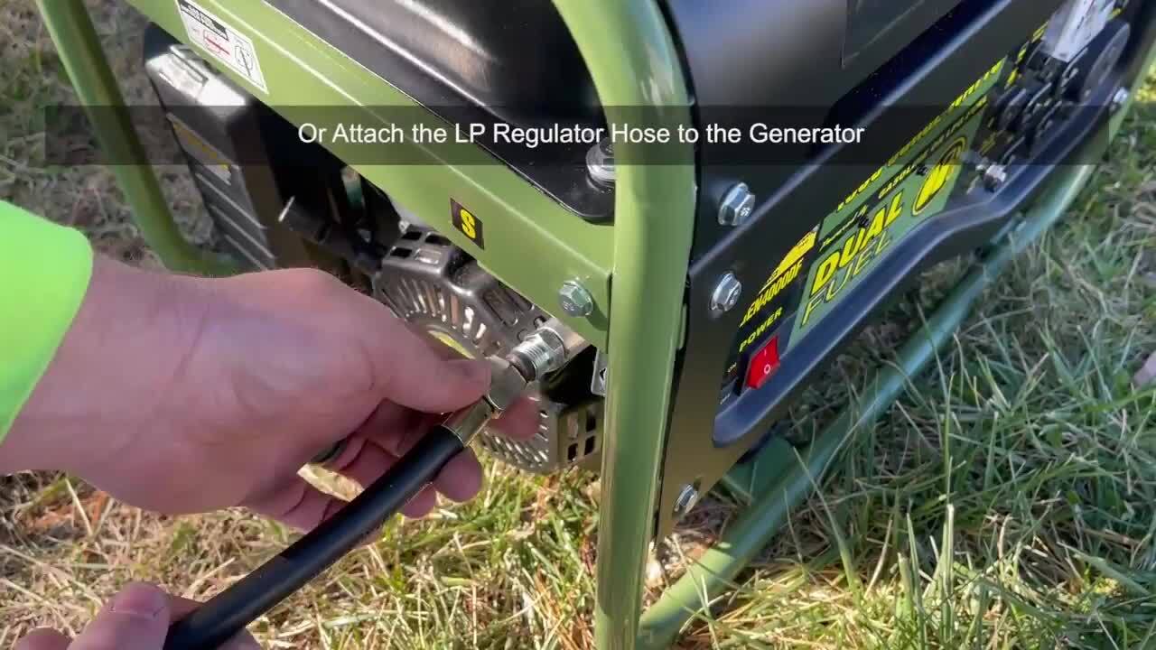 Sportsman 4,000/3,500-watt Dual Fuel Powered Portable Generator, Runs on LPG or Regular Gasoline