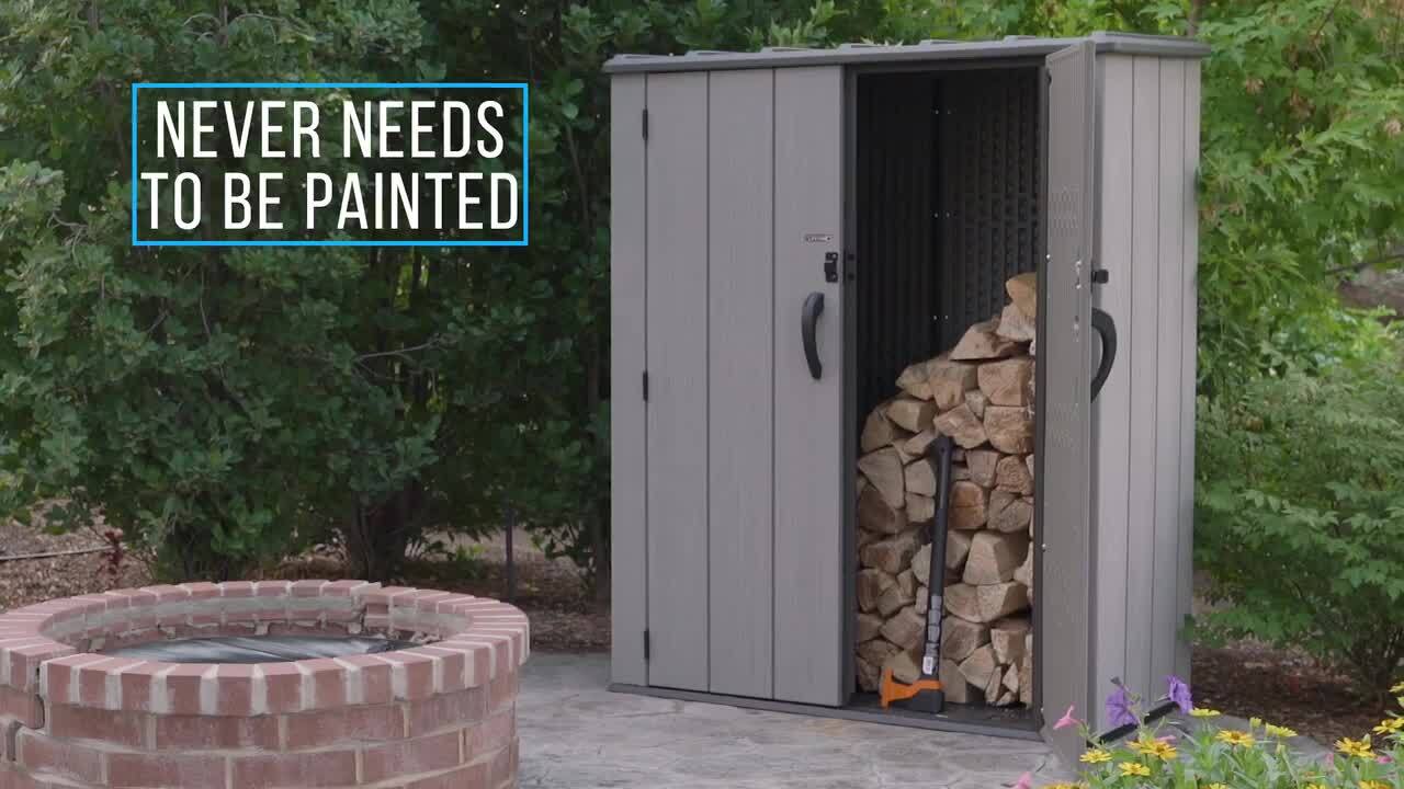 Lifetime Vertical 56 in. W x 69 in. D x 29 in. H Resin Outdoor