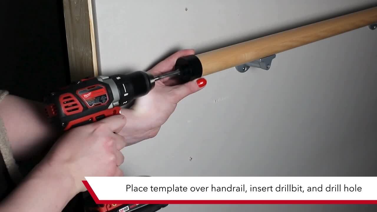 Dolle Prova PA97 Plastic Drilling Template for Wood Handrail Connector
