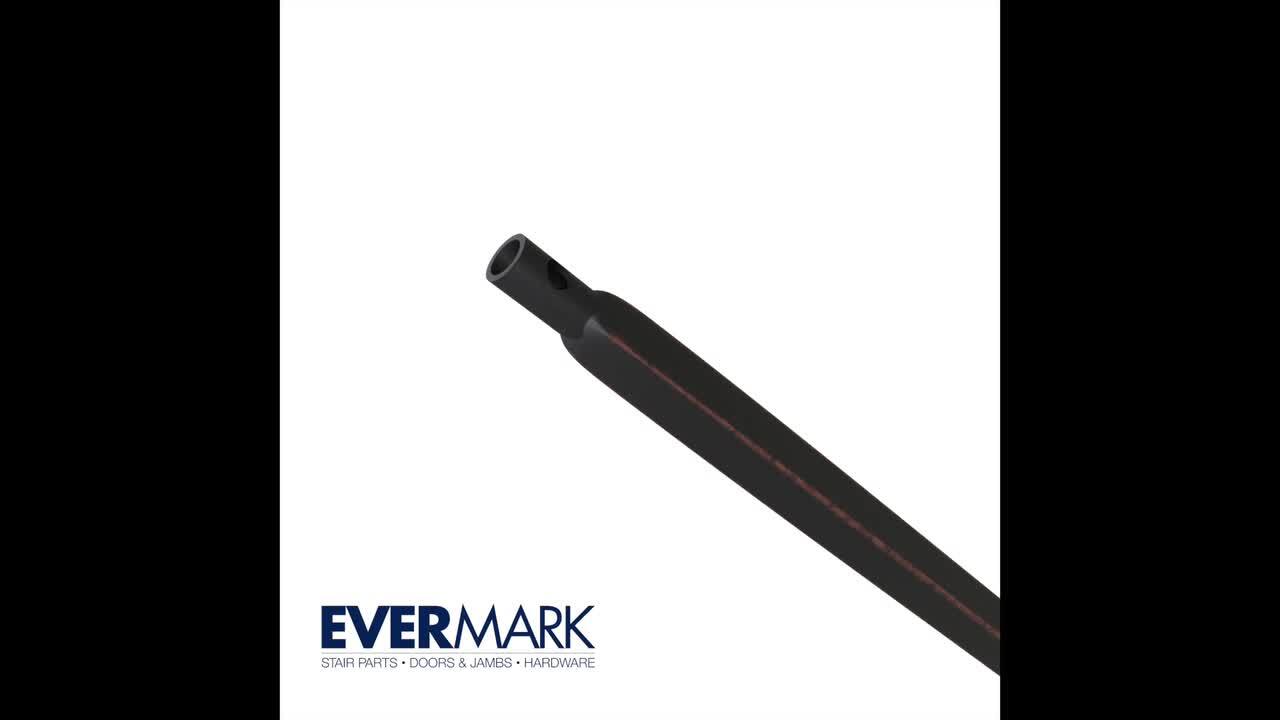 EVERMARK Stair Parts 1/2 in. Oil Rubbed Copper Metal Knuckle Baluster Fitting for Stair Remodel