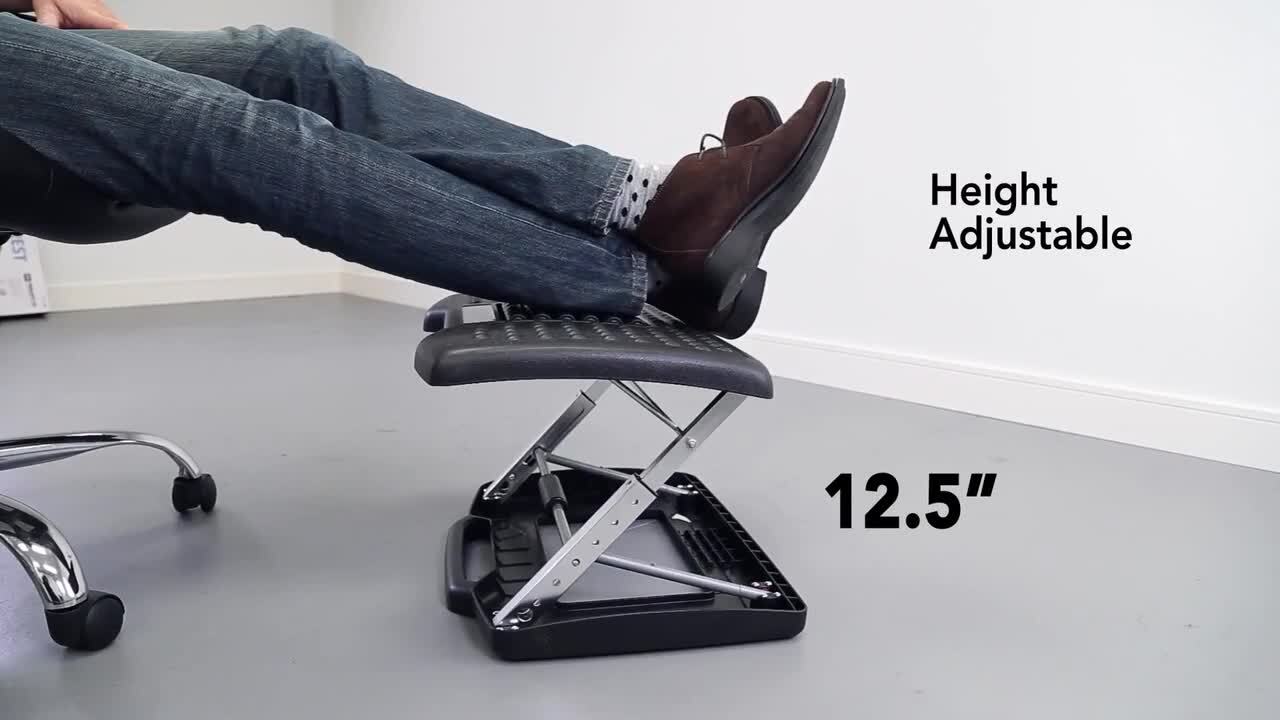 Mount-It! Under Desk Adjustable Footrest with Messaging MI-7808