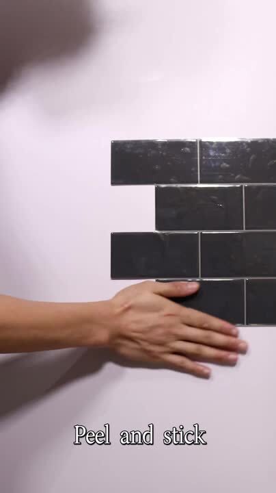 FunStick 170 Tiles Peel and Stick Backsplash for Kitchen Off White Marble  Backsplash Tiles 3x6 Self Adhesive Subway Tiles Peel and Stick Tile for