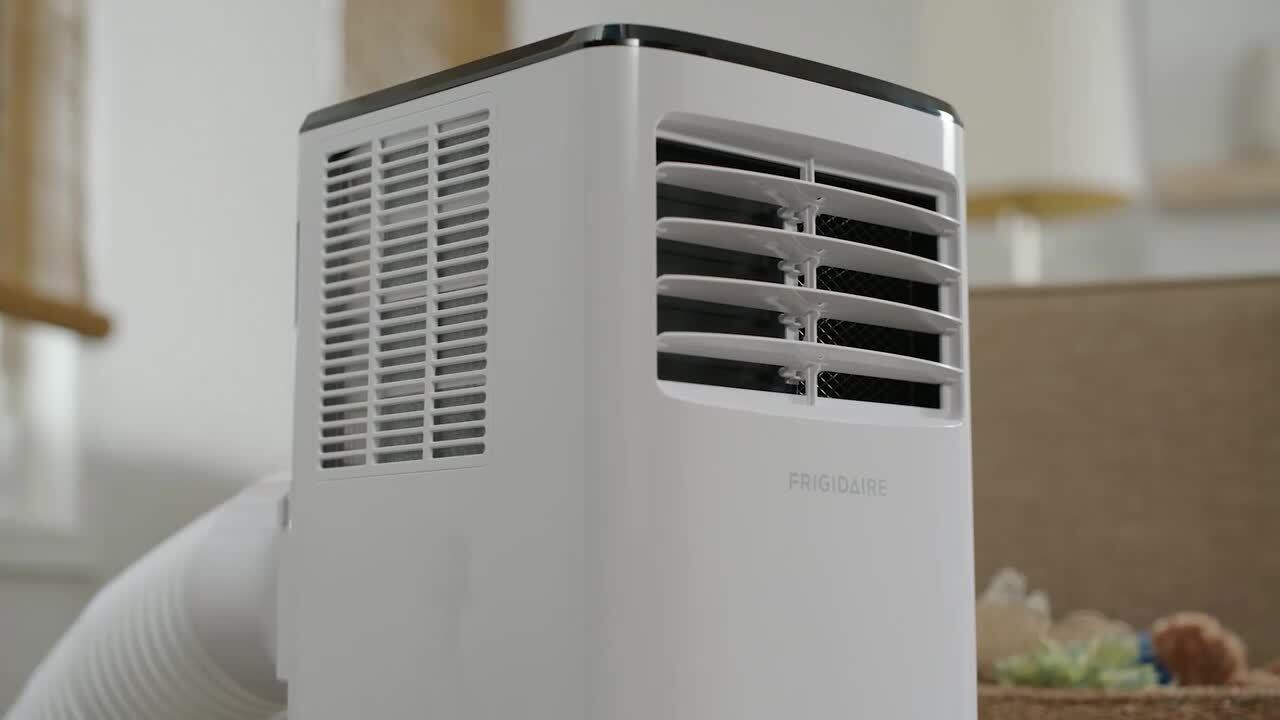 6,500 BTU Portable Air Conditioner Cools 450 Sq. Ft. in White
