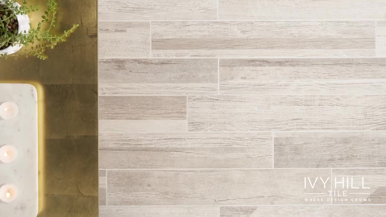 【美品】House on the hill tee tile Ivy Hill Tile Moze Gray 3 in. x 12 in. 9 mm Ceramic Wall