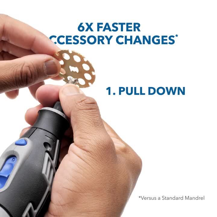 Dremel 18-Piece EZ Lock Sanding and Grinding Rotary Accessory