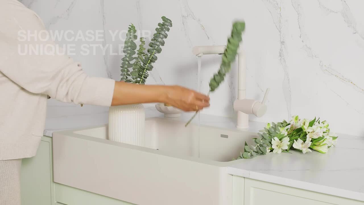 Blanco LINUS Single-Handle Pull-Out Sprayer Kitchen Faucet in